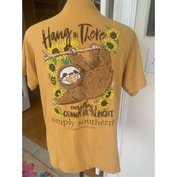 Simply Southern Sloth Short Sleeve T-Shirt - Picture 5 of 5